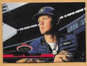 Dave Nilsson Milwaukee Brewers #709 - Topps Stadium Club casi nuevo-como nuevo 1993 - Imagen 1 de 2