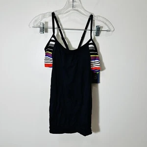 Jag Yoga Style Swimsuit top Medium black  style 7036 - Picture 1 of 4