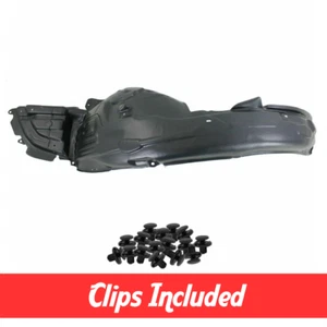 Front Driver Side Fender Liner w/ Clips For 2010-2014 Subaru Legacy SU1248121 - Picture 1 of 7