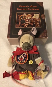 "North American Bear Company Muffy Mouse 1995 ""TWAS THE NIGHT BEARFORE CHRISTMAS"" - Imagen 1 de 3
