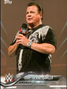 2018 Topps WWE Wrestling Card Insert Bronze Parallel #38 Jerry "The King" Lawler - Picture 1 of 2