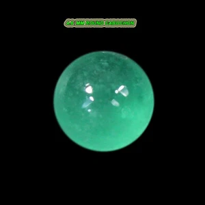 Amazing Exact 4.6 MM Round_100 % Natural Colombian Emerald_Loose Gemstone - Picture 1 of 4