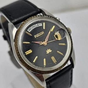 Ricoh President Day/Date Automatic Vintage Men’s Watch - Picture 1 of 10
