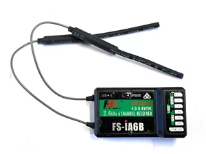 FS-iA6B 2.4Ghz 6 channel Receiver  with iBus. - Picture 1 of 2