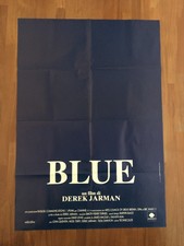manifesto,Poster Affiche 2F,U, BLUE 1993 Derek Jarman Graphic Design Modernism,