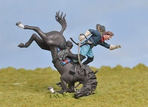 BlackHawk: BH0805, Custer's Charge at Gettysburg - Union Officer Falling - Picture 1 of 6