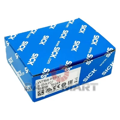 New In Box SICK WTB8-P2131 6033207 Photoelectric Sensor - Image 1 of 2