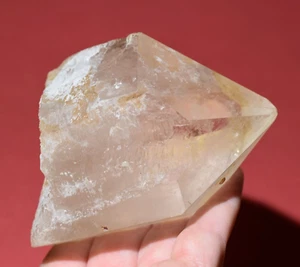 Cristal de cuarzo excavado a mano tamaño mediano punto natural del Monte Ida, Arkansas - Imagen 1 de 3