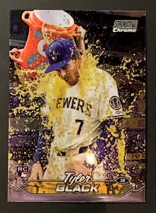 2024 Topps Stadium Club #177 | TYLER BLACK | RC Rookie Card | Brewers; CHROME - Bild 1 von 2