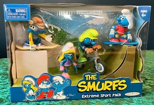 The Smurfs: Extreme Sport Pack Playset *New in Sealed Box* by Jakks Pacific 2009 - Picture 1 of 23