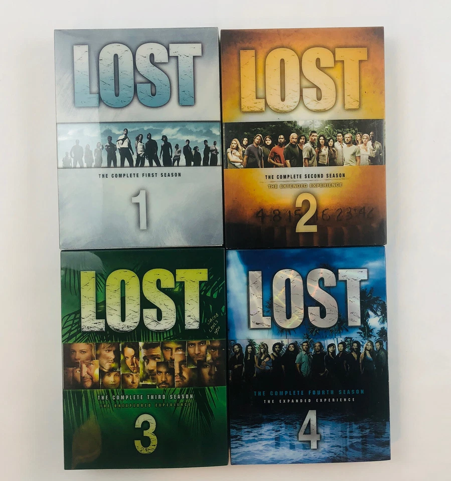 Lost The Series DVD Seasons 1-4 COMPLETE - Image 1 of 3