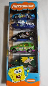Matchbox 5 pack 2002 Nickelodeon sealed mint in box includes Spongebob boat. - Picture 1 of 12