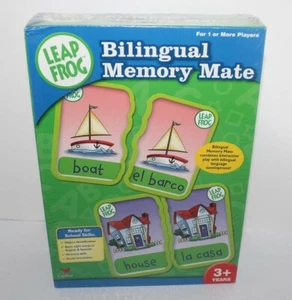 Leap Frog Bilingual Memory Mate Card Game Brand New 2006 Cardinal 3+ 1+ Players - Picture 1 of 2