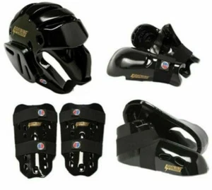Juego de engranajes de combate ProForce manos espinil protectores para pies almohadillas de karate TKD 7 piezas - Imagen 1 de 1