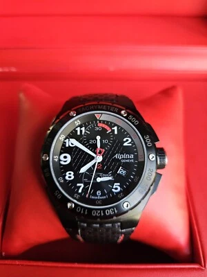 Cronógrafo automático Alpina 12 Hours of Sebring negro/negro; suizo; ¡estilo de carreras! Foto 1 de 4