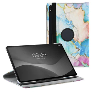 Funda de cuero sintético para Samsung Galaxy Tab S7 Plus Tab S7 FE - Imagen 1 de 8