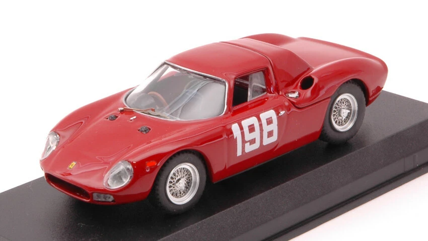 Ferrari 250 Lm #198 Winner Coppa F.i.s.a. Monza 1966 E. Lualdi 1:43 Model - Immagine 1 di 1