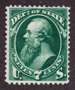 US O61 7c State Department Mint VF-XF OG H SCV $290 - Picture 1 of 1