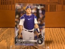 Will Smith Los Angeles Dodgers Topps Now 2022 Postseason Card NL West Champions