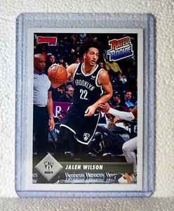 Jalen Wilson Rookie 2023-24 Panini NBA #28 Rated Rookie Card Brooklyn Nets 1/715 - Picture 1 of 2