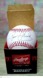 ROSS GRIMSLEY SIGNED OFFICAL MLB BASEBALL ORIOLES REDS EXPOS - Picture 1 of 1