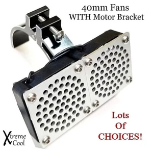 RCP Xtreme Cool Motorhalterung (2) 40x40 Lüfter 16k U/min Lüfter & Halterung AUSWAHL - Bild 1 von 14