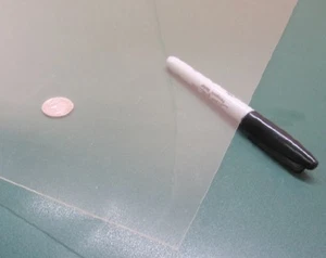 Acetate Clear Polished Sheets, .020 (20 Mil) x 20" x 50" - Picture 1 of 1