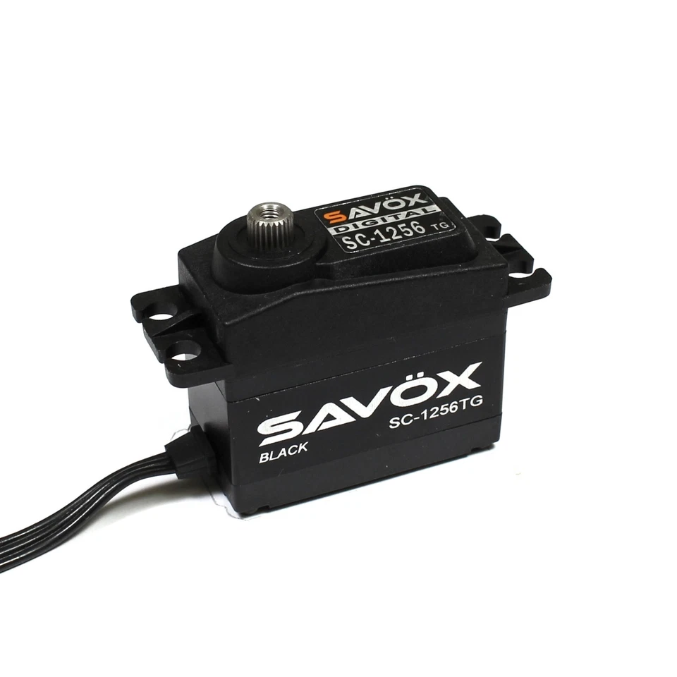 Savox Sc1257tg-be Black Edition Standard Digital Super Speed Titanium Servo