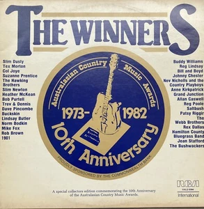 The Winners 10th Anniversary Australasian Country Music Awards Original 2 LP - Picture 1 of 9