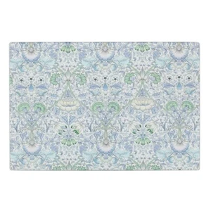 William Morris Lodden Glas Schneidebrett Arbeitsplattenschoner - Bild 1 von 3