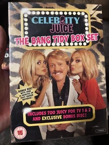 Celebrity Juice - The Bang Tidy Box Set: Too Juicy for TV 1&2 (DVD) New (2012) - Picture 1 of 2