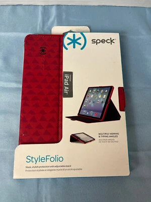 Speck IPAD AIR Style Folio Red Cover Case Adjustable New NIP - Image 1 of 3