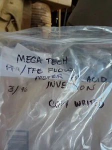 Teflon PFA/TFE FLOW METER - Picture 1 of 2
