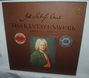 Bach, DAS KATATENWERK BWV 99-102, VOL. 25, LP record boxed set, NM, TELDEC DMM - Picture 1 of 2