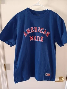 Camiseta Colección Bandera American Giant Hombre XL Azul 100% Algodón - Imagen 1 de 7
