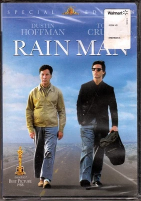 Rain Man w/ Dustin Hoffman & Tom Cruise (DVD, 1988, MGM) - New / Sealed - Image 1 of 2