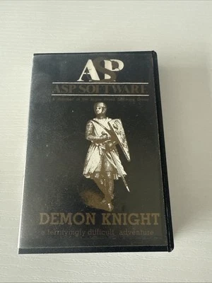 DEMON KNIGHT - Dragon 32/64 * ASP Software * Text Game * Rare game - Image 1 of 3