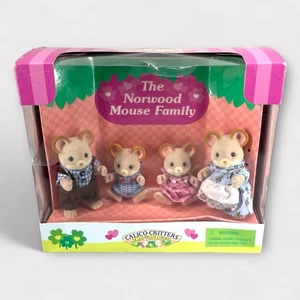 Calico Critters La Famiglia dei Topi Norwood - Nuovo - Foto 1 di 14