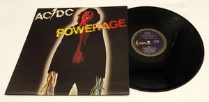 AC/DC Powerage Aussie MAXICUT 1978 1st Press Blue Label Vinyl LP Record NM - Picture 1 of 6