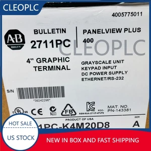Brand New 2711PC-K4M20D8 AB PanelView Plus 6 400 Keypad Terminal US Free Tax - Picture 1 of 5
