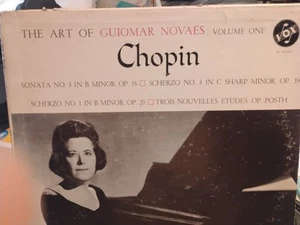 1963 THE ART OF GUIOMAR NOVAES Vol. 1 CHOPIN LP Vox PL 15 000 - Picture 1 of 4