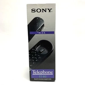 New! SONY Corded Telephone IT-B3 *BLACK* - Zdjęcie 1 z 3
