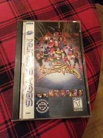 Fighting Vipers (Sega Saturn, 1996) CIB No Reg Card *Mint Disk*