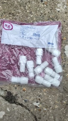 WAVIN Hep20 Stem Straight Reducer 22mm x 15mm, bag of 10