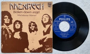 NAZARETH 'Broken Down Angel / Witchdoctor Woman' 1973 Spanish 7" vinyl - Picture 1 of 1