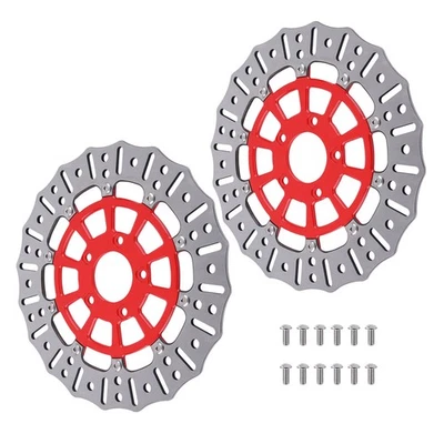 2x Front Brake Disc 11.8" for Harley Davidson Road Glide Street Glide 2008-21 - Изображение 1 из 4