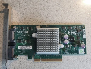 AOC-STG-I2 SUPERMICRO Netzwerkadapter 2-Port 10GbE CX4 Intel 82598EB V1.00 - Bild 1 von 3