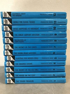 Hardy Boys Book Set Volumes 1-12 Glossy Hardcover - Excellent - Picture 1 of 6