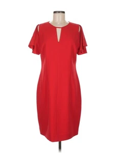 T Tahari Women Red Cocktail Dress 6 - Picture 1 of 4