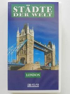VHS Video Travel Video London Cities of the World Atlas Publisher - Picture 1 of 1